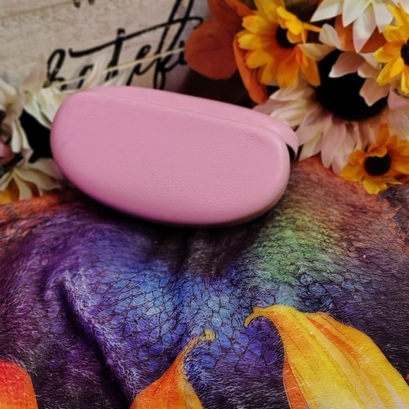 Juicy Contoured Pink Eye Glass Case Only - Picture 3 of 6